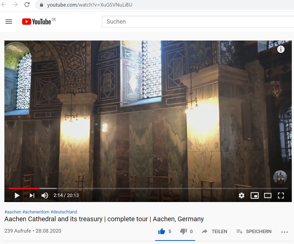 Aachen Cathedral and its treasury complete tour Aachen, Germany