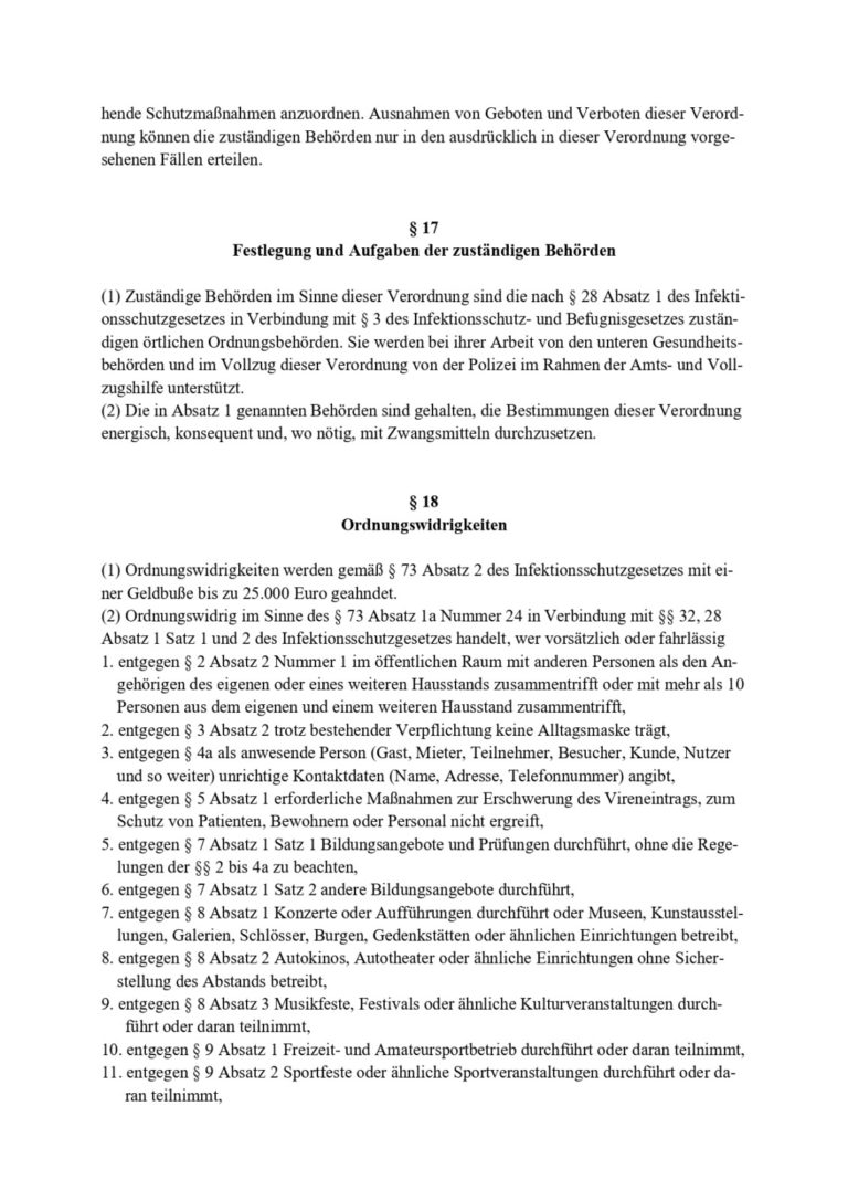 Corona-Regeln im November 2020 für Nordrhein-Westfalen